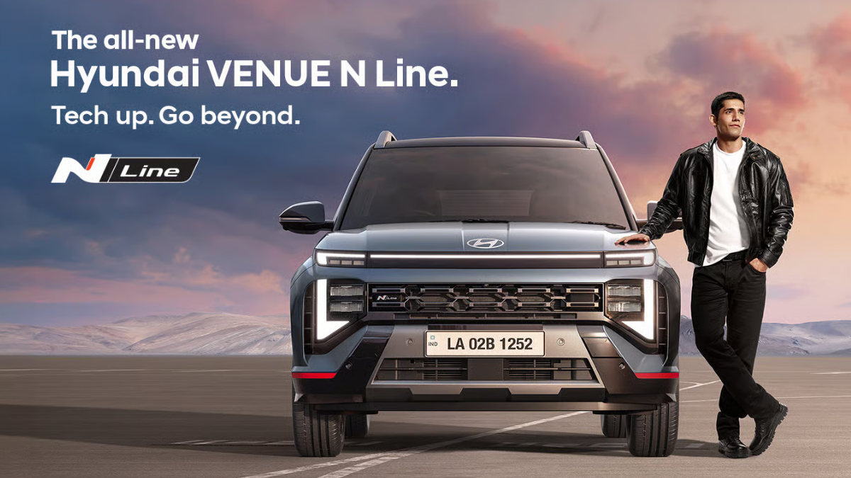 Hyundai Venue N Line Unveiled, India Launch on November 4, 2025