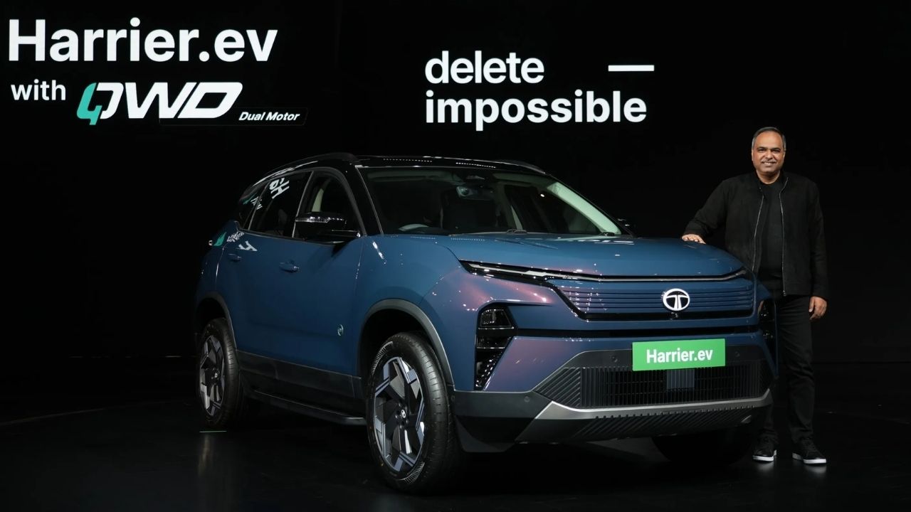 Tata Harrier.ev Emerges As New EV Sales Leader Overtaking Nexon.ev In Monthly Charts